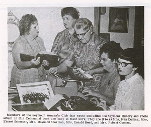 A BRIEF HISTORY OF THE SEYMOUR COMMUNITY HISTORICAL SOCIETY